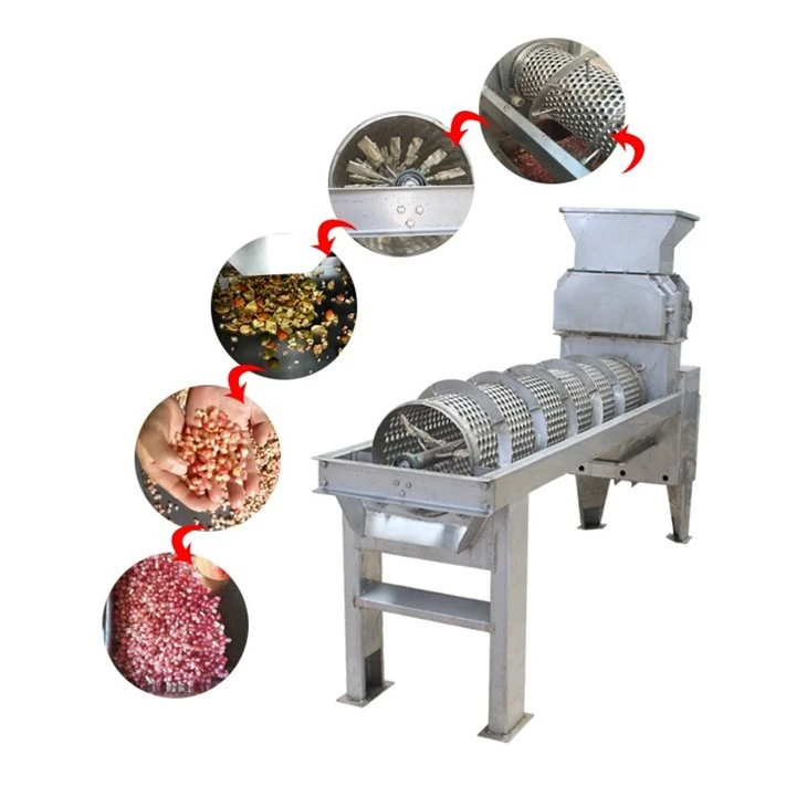 Pomegranate peeling machine1