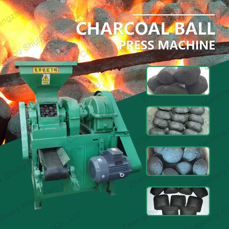 Oval charcoal Briquette Press machine Oval charcoal Briquette Press machine