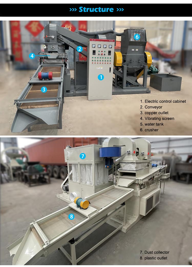 copper wire granulator copper wire granulator