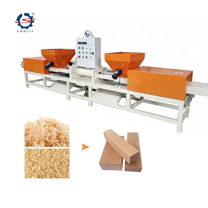Sawdust block press machine5